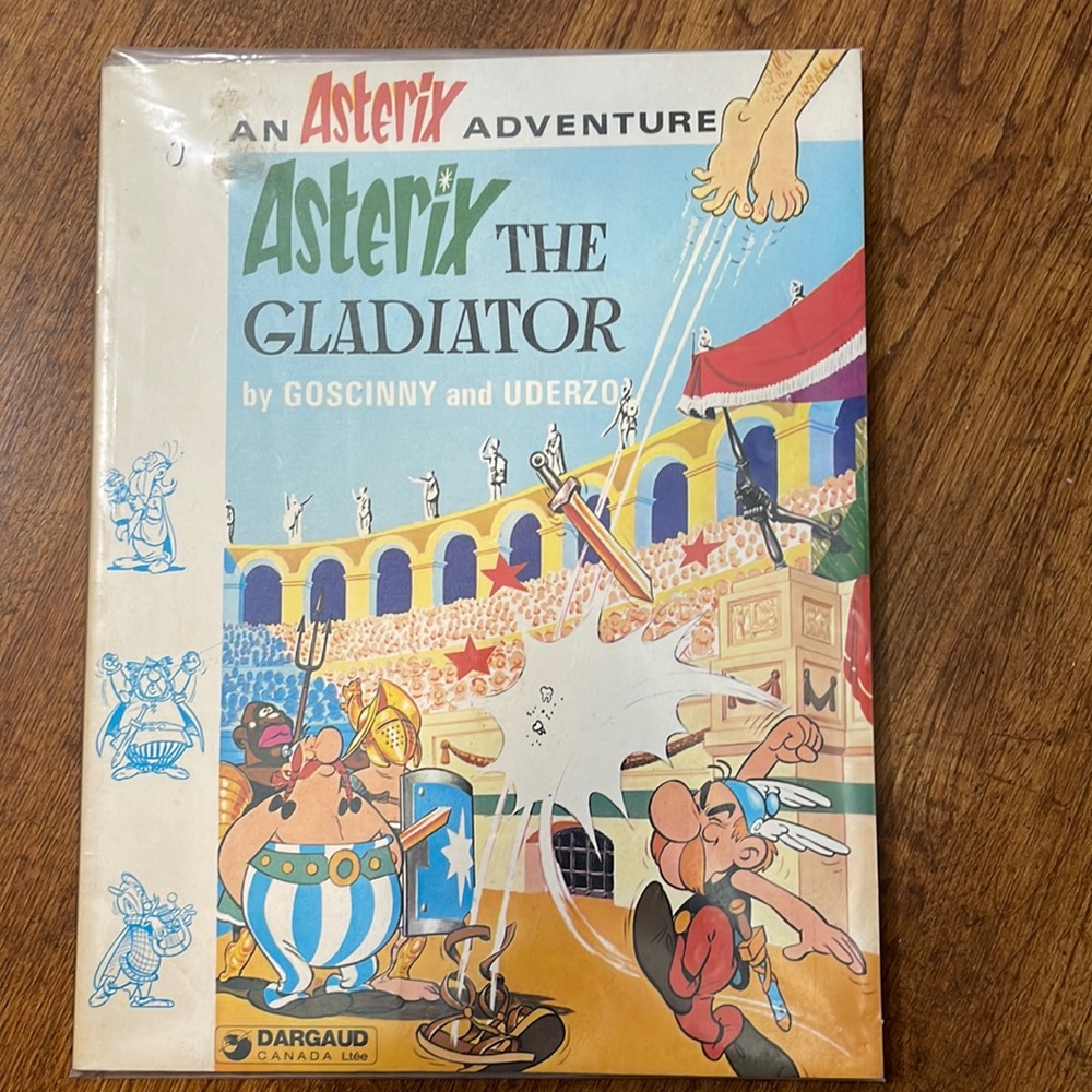 EUC Asterix the Gladiator (1980) English edition